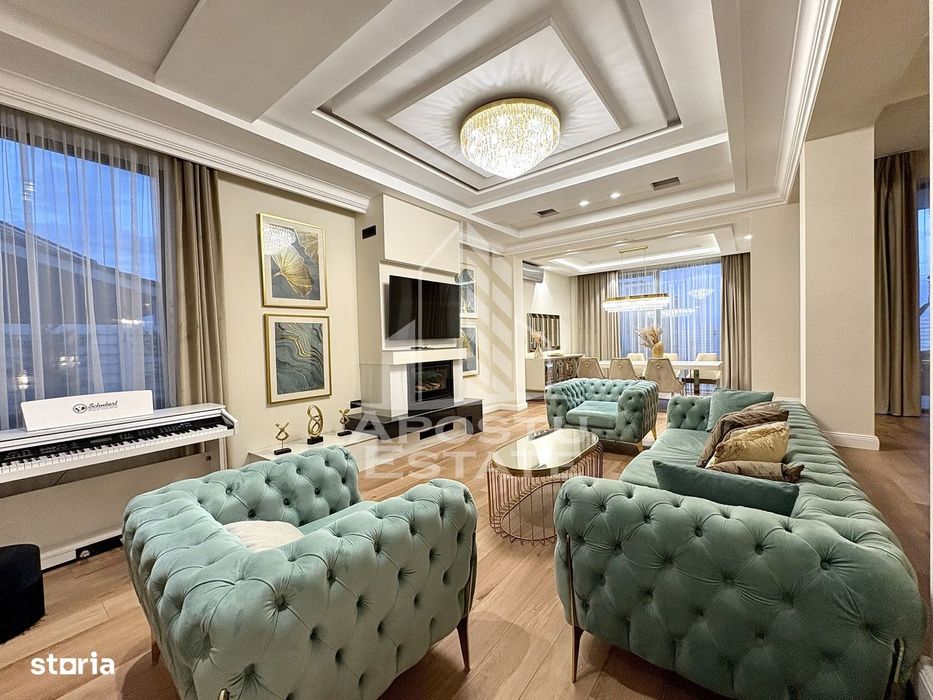 Vila de lux cu piscina incalzita de vanzare in Mosnita Noua | 4 camere