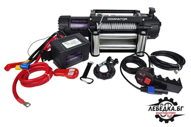 Лебедка DOMINATOR D13000SR 12V/24V