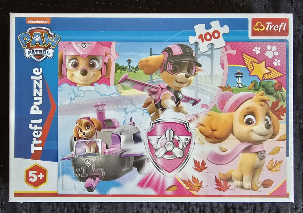 Set 8 puzzle si jocuri educative copii 5-9 ani