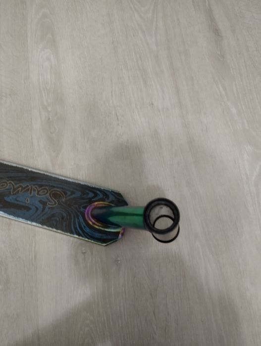 Дека на трюковой самокат со шкуркой