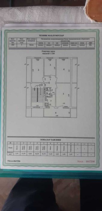 Продаётся 4/3/5 Тансыкбаева 2 (Беш-Курган) E3592