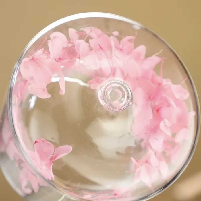 Двустенна чаша за чай, кафе и розови цветя Термочаши студени напитки