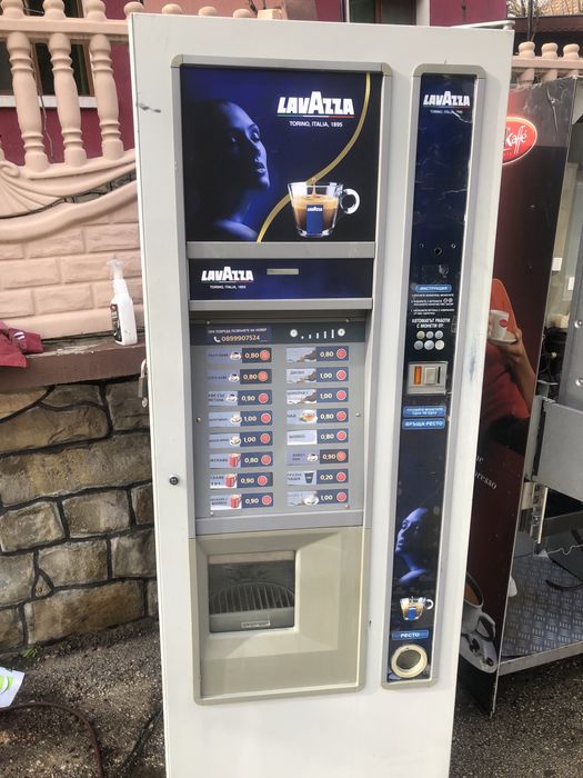 Зануси спацио, вендинг кафе автомат!