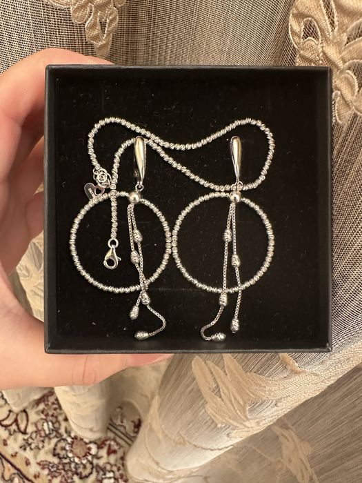 Серьги + браслет