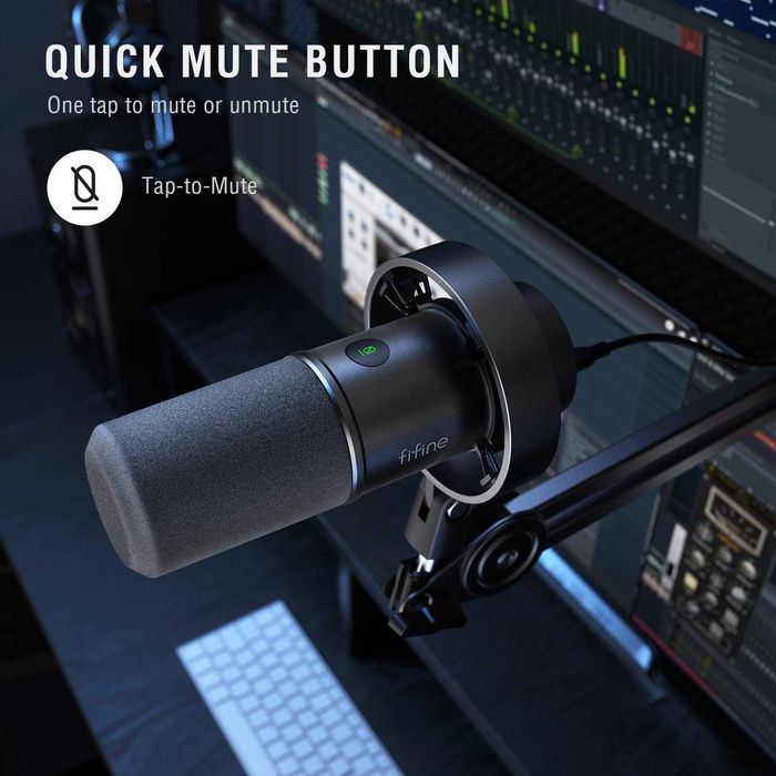 Microfon dinamic de studio FIFINE K688 XLR/USB