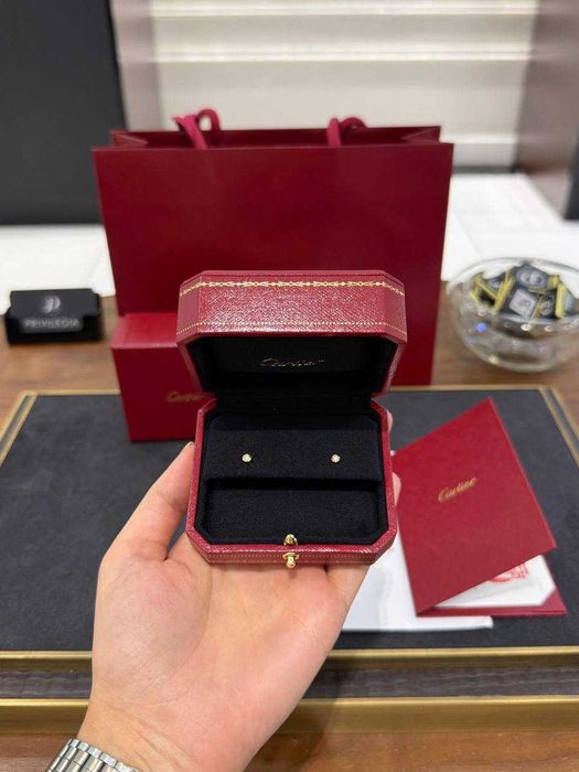 NEW Серьги Cartier D’Amour ygold mini model