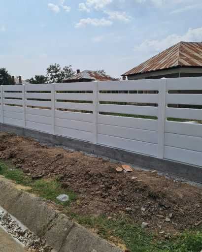 Gard beton ALB  Calitate PREMIUM!