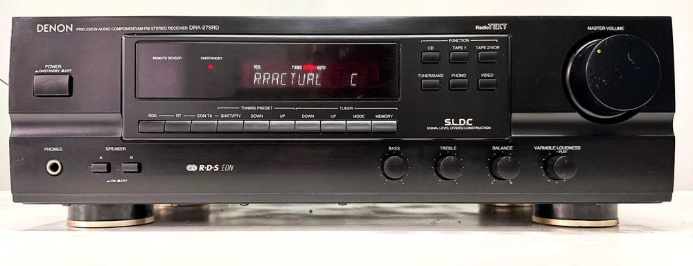 Amplificator Stereo Denon DRA-275RD RDS Receiver TEXT Variable Loudnes