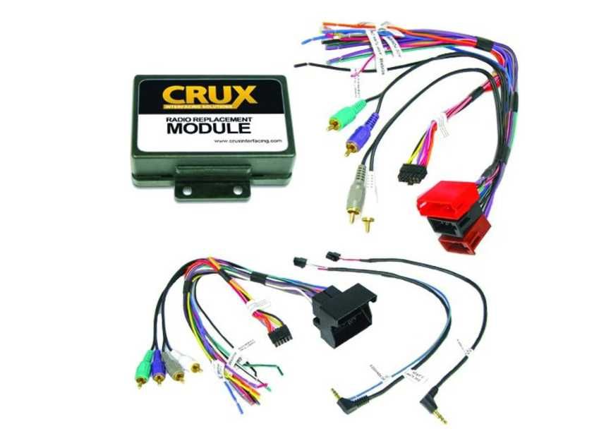 Комплект за смяна на авто радио Crux SWRAD55, GM, Ford,Chrysler,Toyota