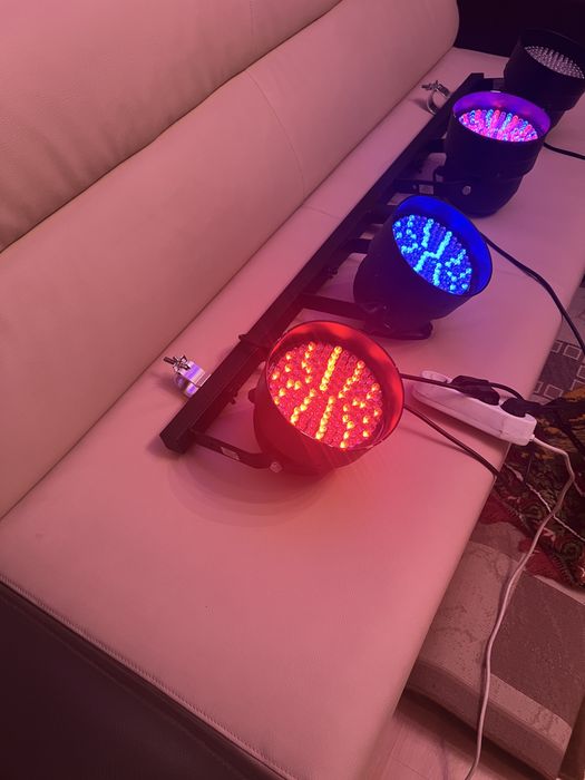 Lumini Par Led 54 10 mm (4 buc)