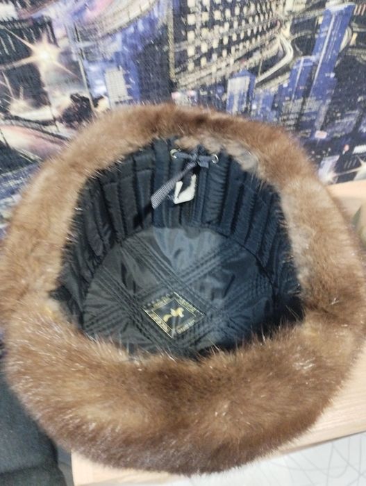 Продам шапку норковую.