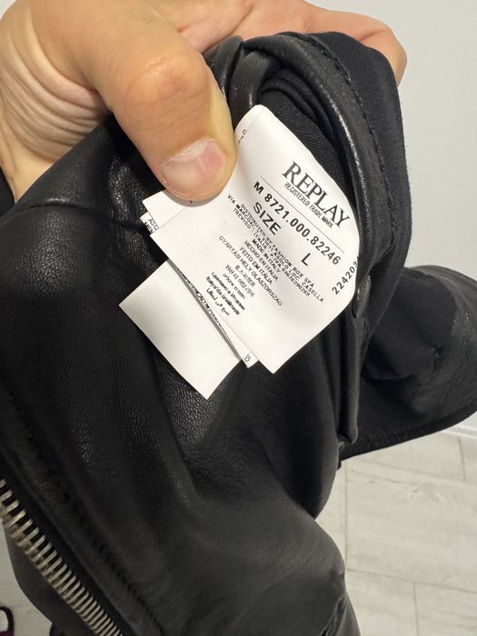 Geaca piele Replay , marimea L