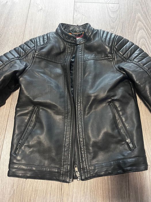 Детско кожено яке 9г-134см