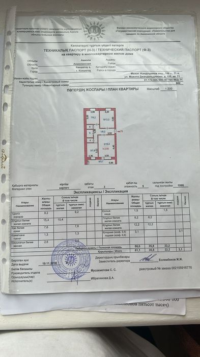 Продам квартиру удобное расположения