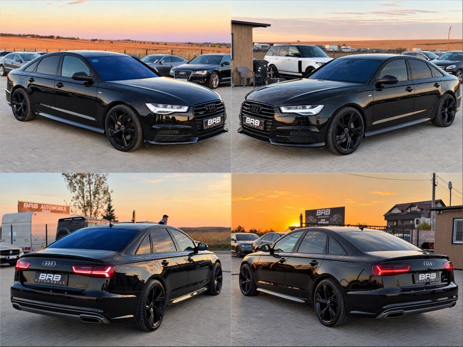• Audi A6 C7.5 Facelift 2016 • 3.0 BiTdi 320 Cp • 3 x S-line / Parc auto • RATE • Garanție •