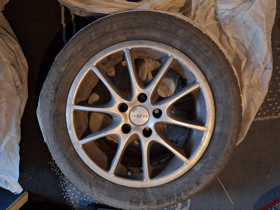 Джанти dezent 16 със зимни гуми за опел