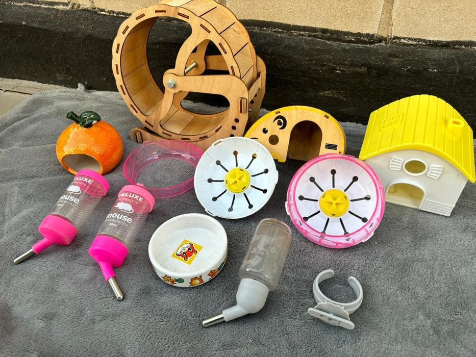 Продам Б/у срочно набор для грызунов