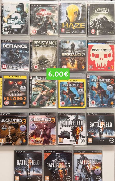 PlayStation 3 Екшън/ Приключенски/ Спортни заглавия