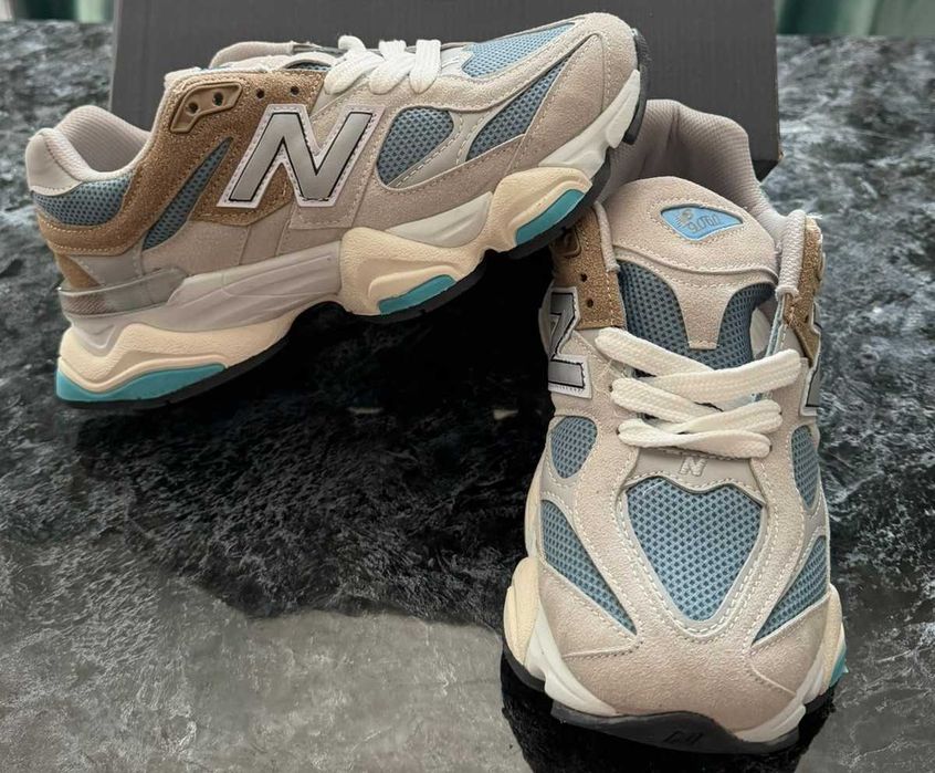 Adidasi New Balance 9060 unisex | Baieti | MARO-ALBASTRU