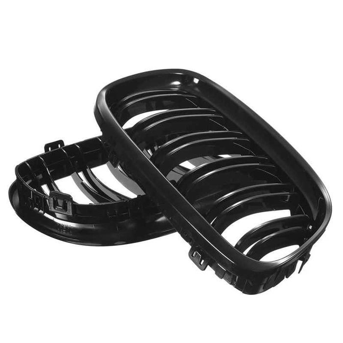 Grile Nari Duble BMW E90, E91 Negru Lucios (2009-2012) NOU!