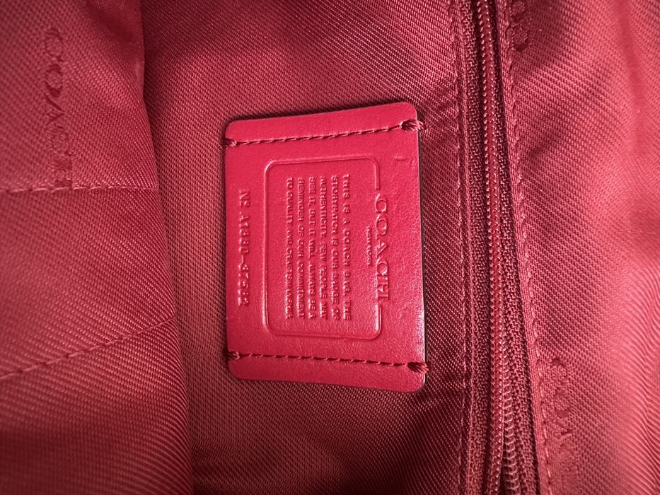 Раница Coach натурална кожа