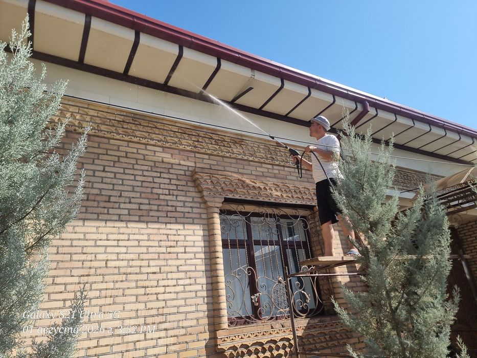Chang bosgan uyingizni fasadini tozaalab yuvib laklab ketamiz