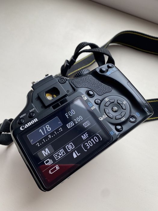 Canon 450D  два объектива