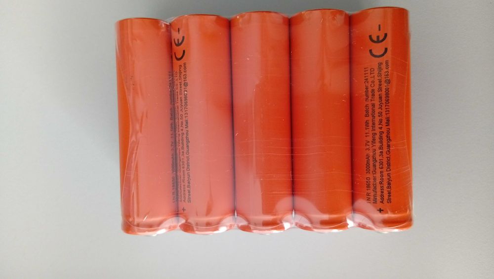 Литиево-йонни батерии 10бр. - 3000mAh, 3.7V, 11.1Wh