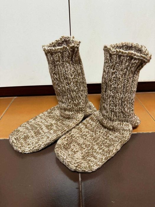 Ръчно плетени мъжки терлици