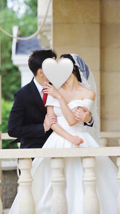 Шикарное свадебное платье