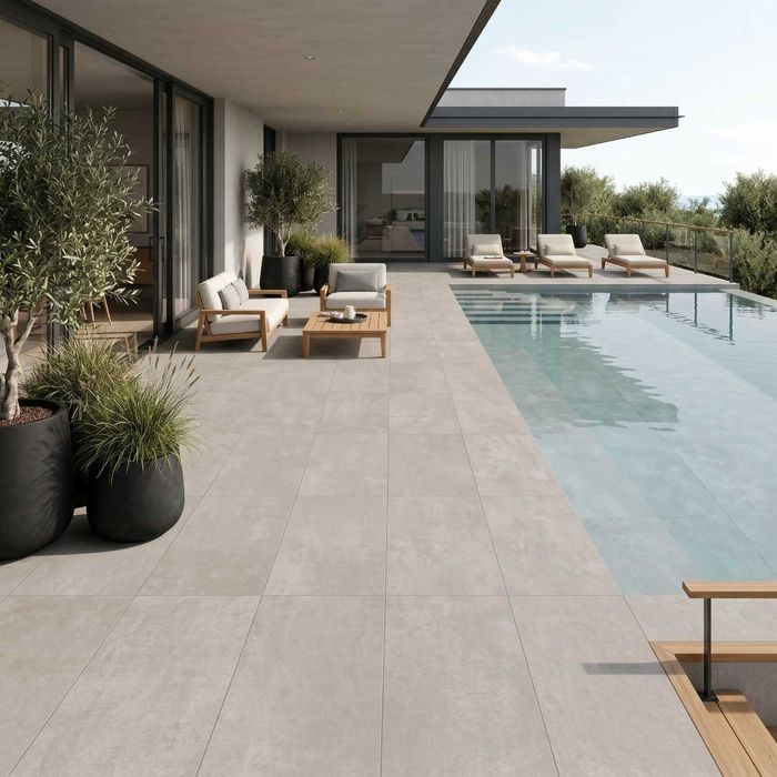 Gresie rectificata Concrete Grey F P 600X1200X8 R Mat 1L