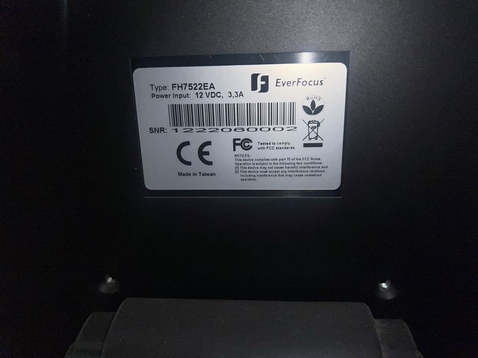 Монитор для видеонаблюдения 22»