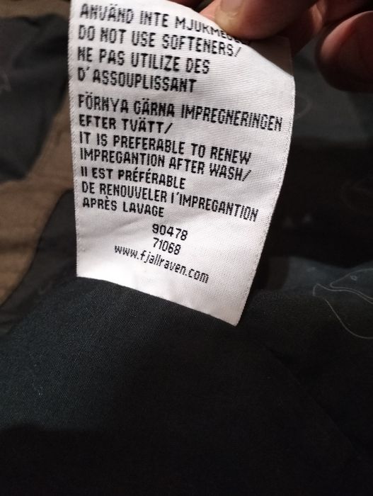 Jacheta Fjallraven G-1000 mărime L