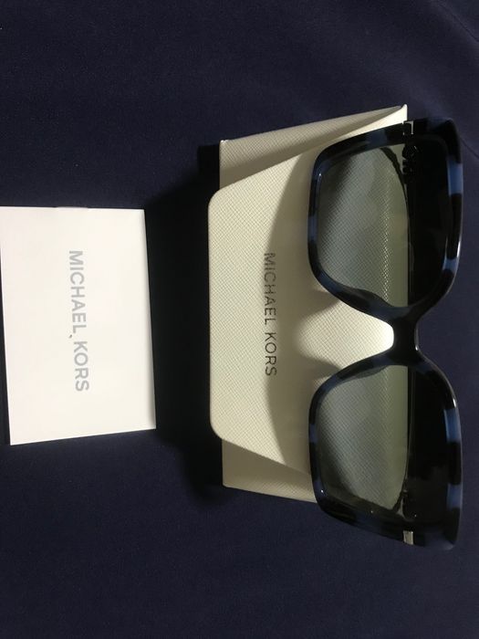 Michael Kors Castellina. Стильные женские синие очки. 2024