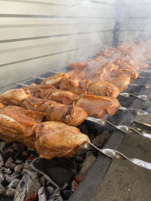 Продаем готовый шашлык из курицы, утки!!!
