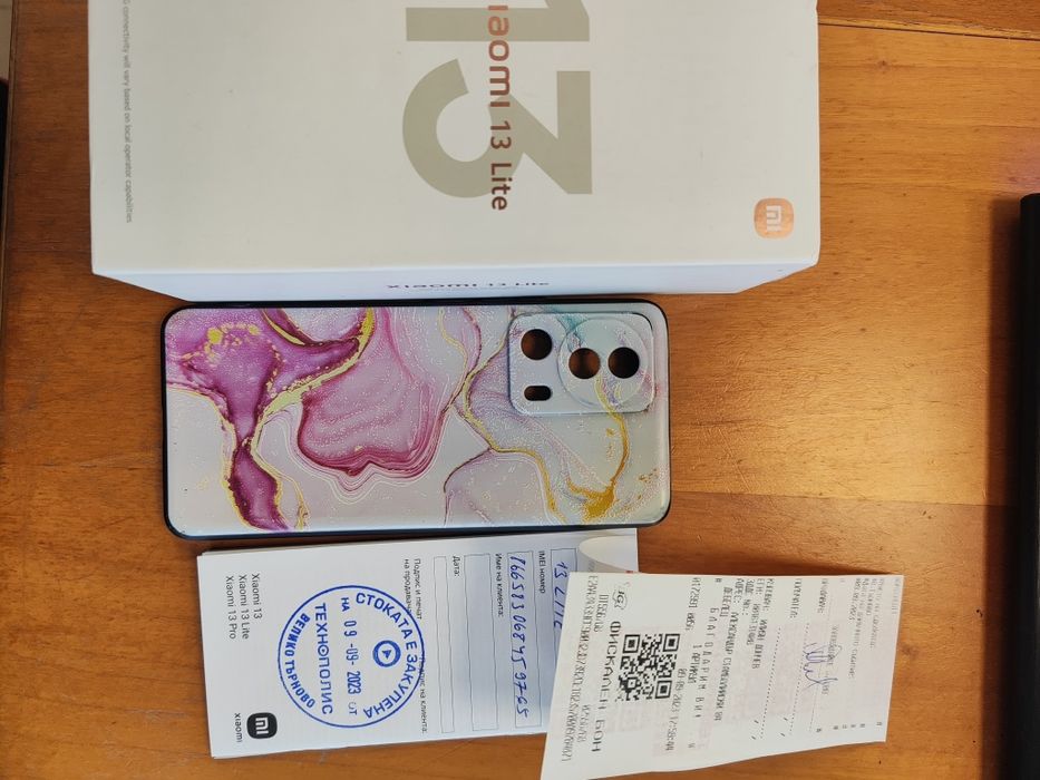 Xiaomi 13 lite + 3 калъфчета