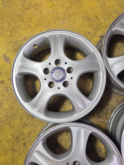 4 Jante Aliaj 5x112 16'' OEM Mercedes Vaneo W414 / A-Class / B-Class 5.5J ET 42 ! SUPER PRET !