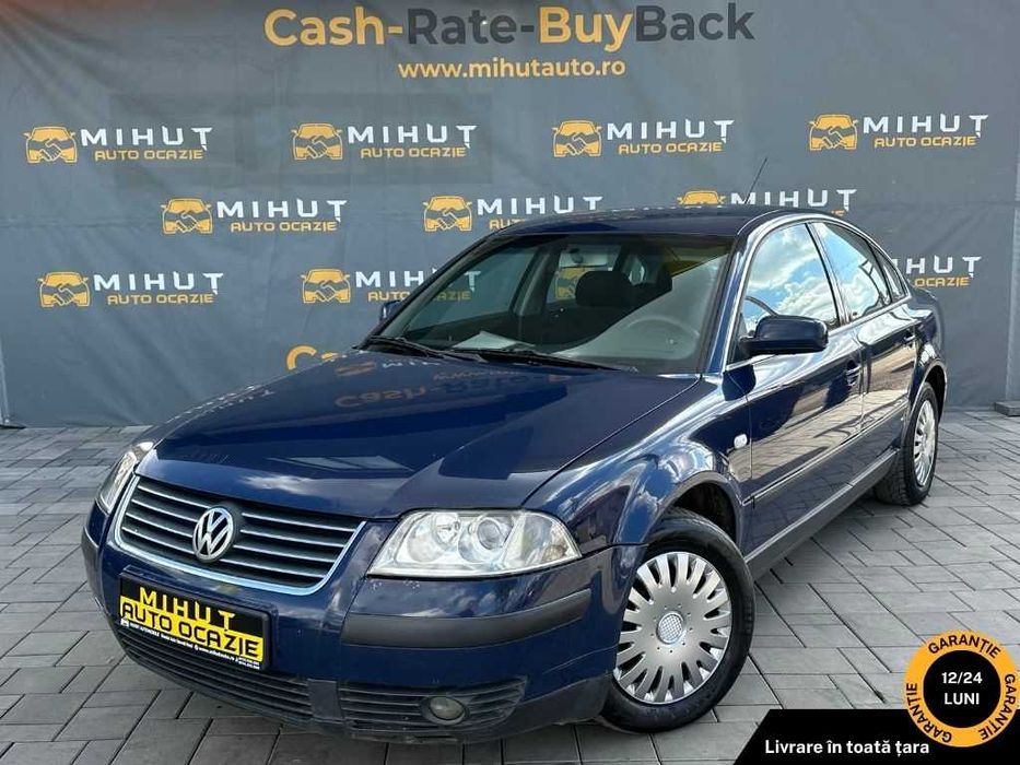 VW Passat B5 1.9 Diesel (131 CP) 2002 Euro 3 | Rate fixe | Garantie