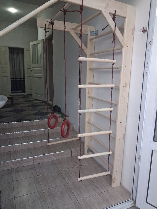 Шведская стенка ручной работы