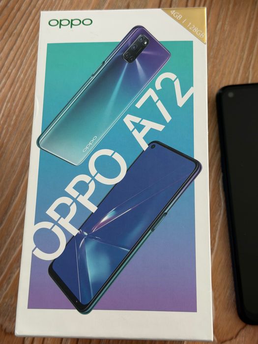 Oppo A72, б/у, коробка документы есть