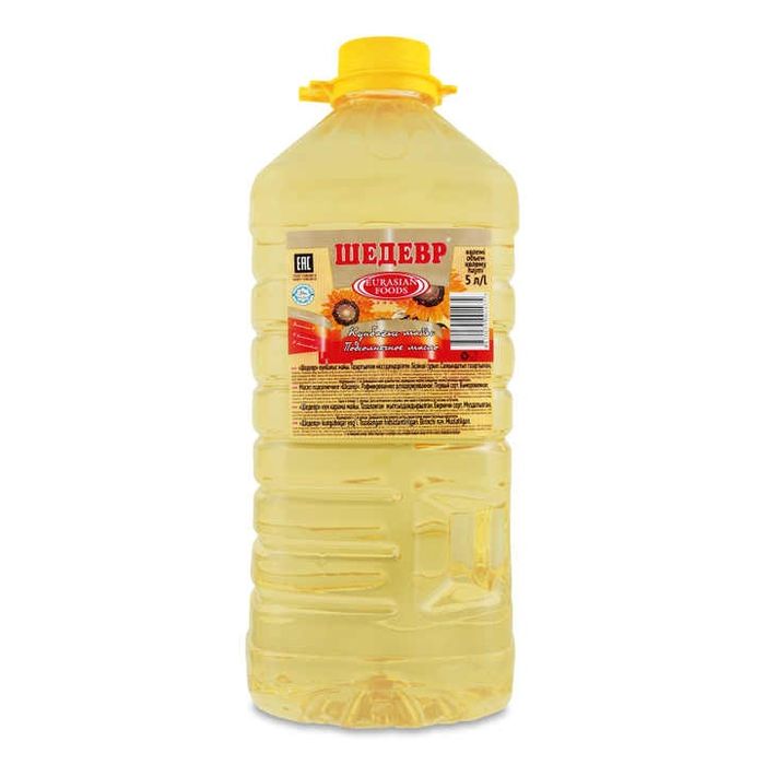 Масло Шедевр, маслозавод 5л, Корона изобилия, золотые просторы