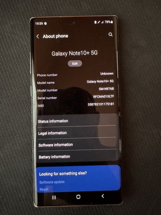 Samsung Note10+ 5g