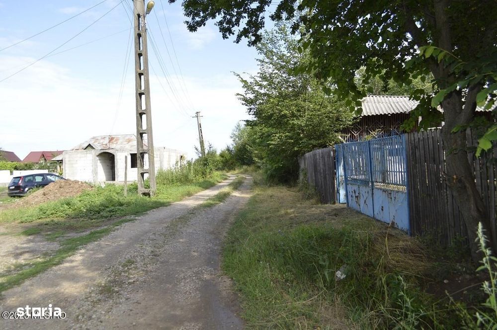 Suseni - Teren intravilan cu casa batraneasca, plan, suprafata 4700 mp