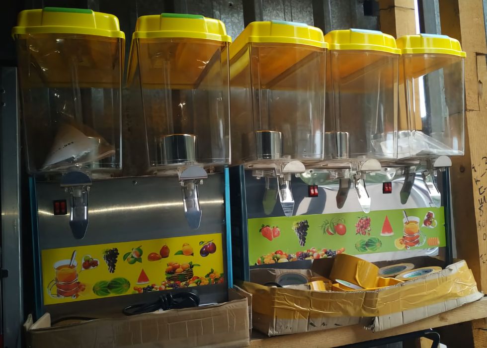 Охладитель сока двойная