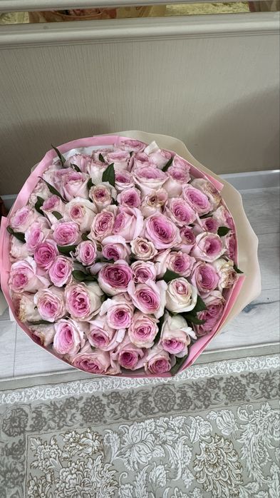 60 шт роза цветы
