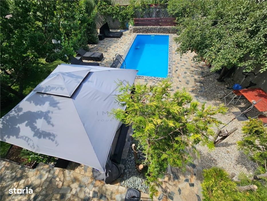 Vanzare Vila Individuala | Toate Utilitatile| Drum Asfaltat | Piscina