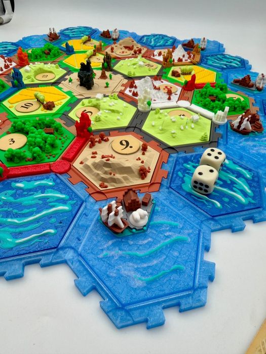 Catan printat 3D
