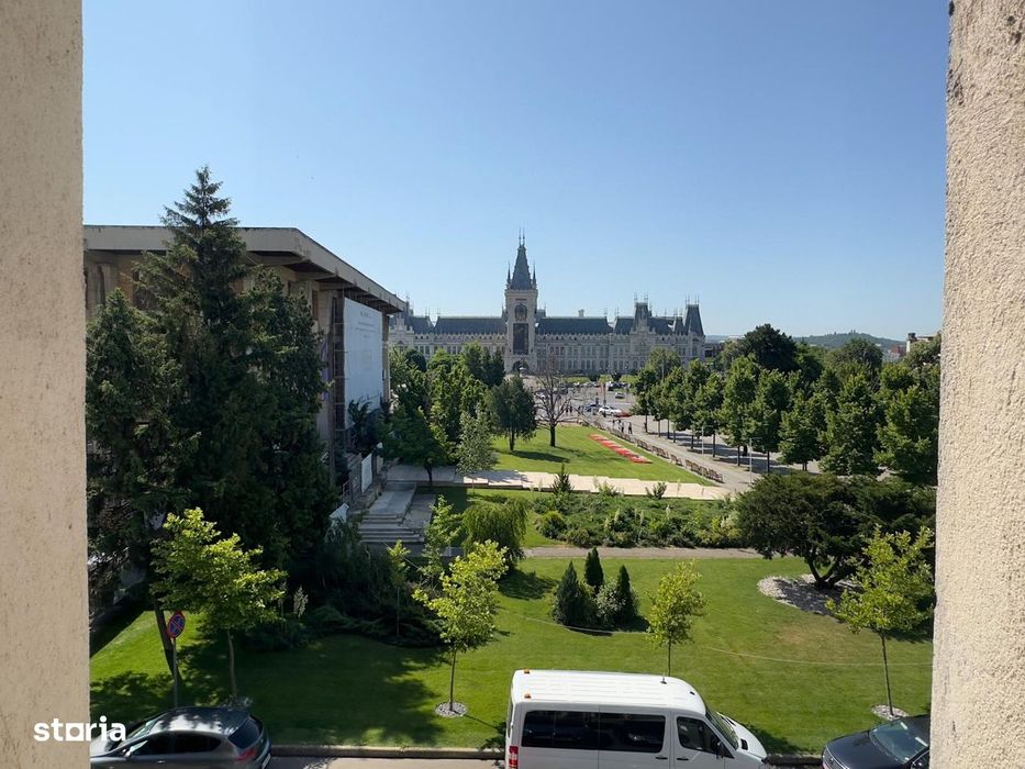 Spatiu birouri; vedere Palat Culturii; 100mp, Casa Cartii