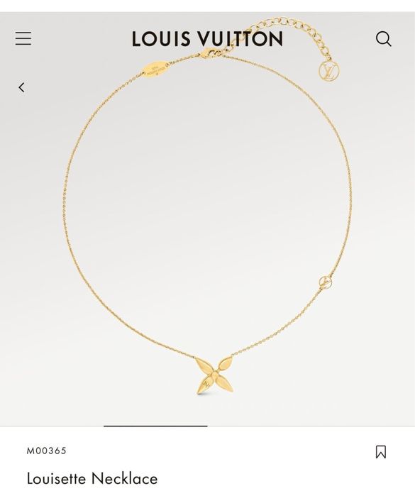 Позлатени обеци Louis Vuitton