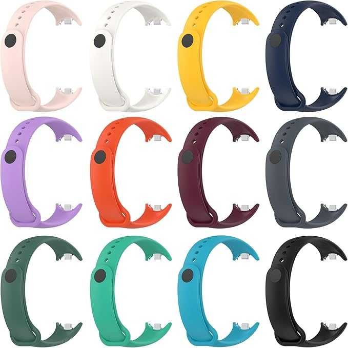 Силиконова каишка верижка Xiaomi Smart Band 8/9/10 Mi Band 8/9/10